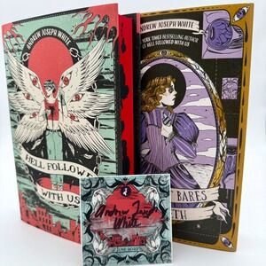 ON HOLD!! Hell Followed With Us Obsidian Moon Crate + Book 2 Andrew Joseph White